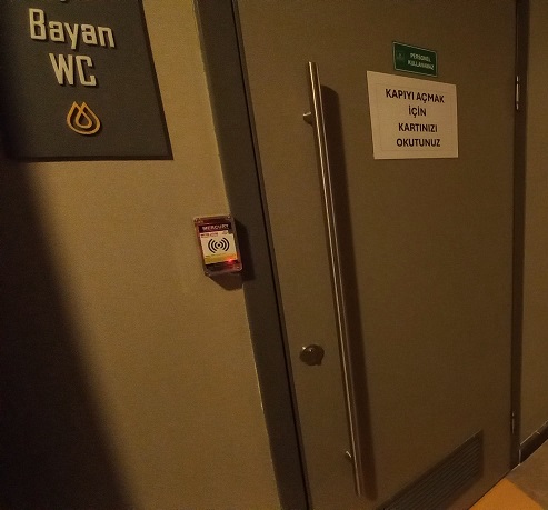 Rfid Kartlı Wc Kontrol Sistemi
